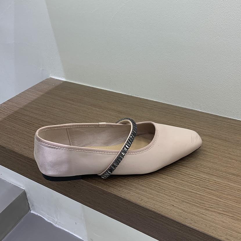 

Мода Bailamos Женские балетки Мода Круглый носок Неглубокие Слипоны Женские Мягкие Женские Мэри Джейн Балетки Плоский каблук Повседневные Балетки 39 розовый