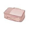 Franc Franc Japan Bicolor Satin CoMpression Organizer M Pink X Brown