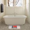 Duck Pattern Shower Mat I Love My Duck Bath Mat