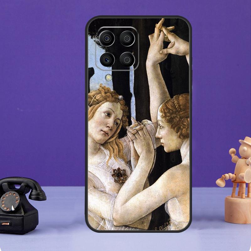 Sandro botticelli Renaissance art Case For Samsung Galaxy M31 M51 M21 M30s M20 M14 M34 M54 M12 M32 M52 M13 M23 M33 M53 M55