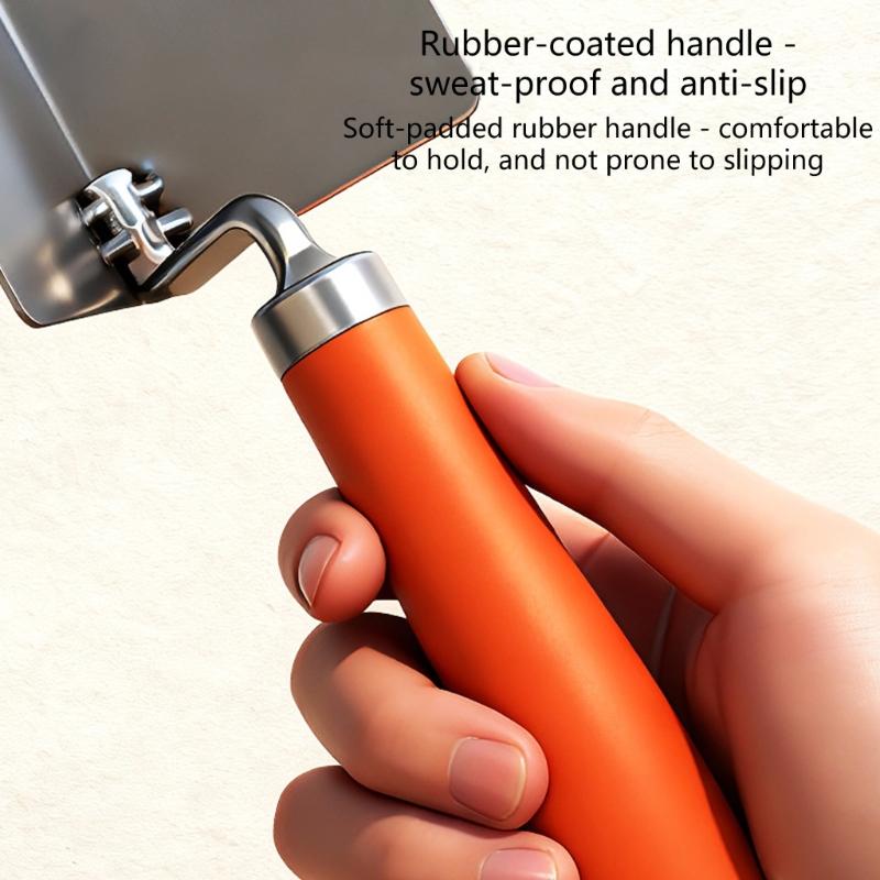 Durability Steel 90degree Corner Trowel with AntiSlip Handle Hanging Hole for Easy Storage Use Drywall Corner Tool