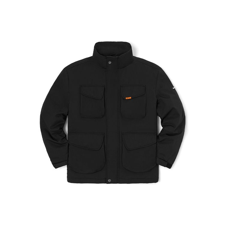 Lee Xline Series FW22 Comfortable Fit Workwear Zipper Minimalist Down Jacket Men Jackets Black LMT003996100618K11000