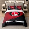 Custom Bedding Set Charlton Athletic Pattern, Print Name Text 1 Duvet Cover Plus 2 Pillowcases Home Textile