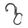Multifunctional Hybrid Gear Clip Carabiner 360 Degree Rotating Hook Strong Buckle Camping Hiking Travel Backpack Outdoor Gadget