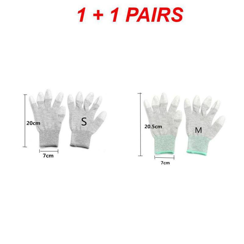 

2 ПАРЫ бытовых нескользящих чистящих промышленных трикотажных перчаток промышленных защитных перчаток