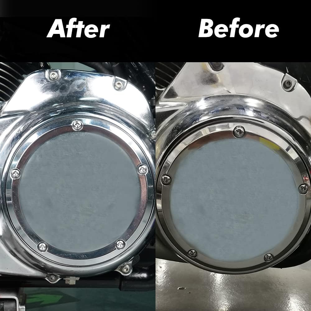 NICECNC 5pcs Vis de Couvercle Derby en Alliage de Titane Compatibles avec Harley CVO Road Glide/Street Glide, Fat Bob/Fat Boy, Road Glide/Road King, Softail