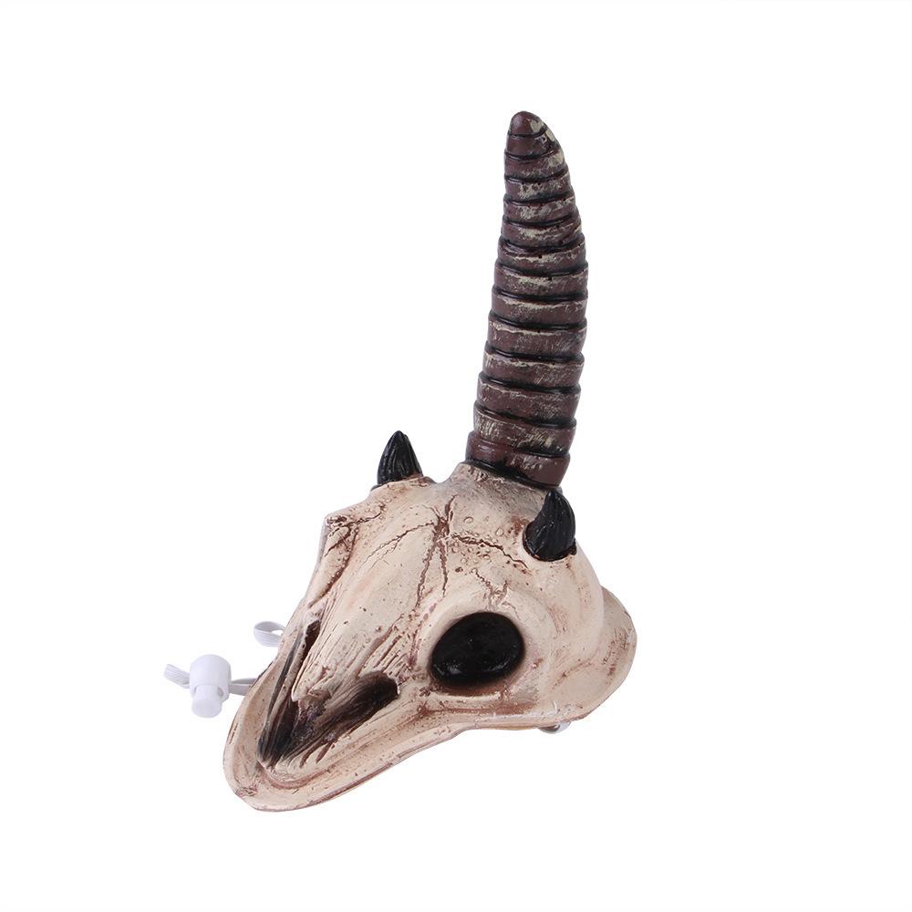 Skull Cow Eyecatching Unicorn Headpiece For Pets Ideal Halloween Accessory For Dogs Cats And