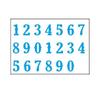 Waterproof Realistic Herbal Fruit Juice Tattoo Stickers: DIY Letters & Numbers for Men and Women