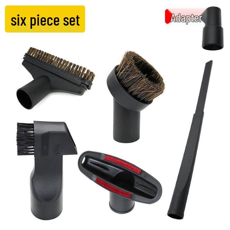Compatible Vacuum Cleaner Accessories for Midea, Genomei, Meiling, Philips: Extended Brush Head, Round Bristle Brush, Flat Nozzle 32.