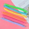 6Pcs Novelty Funny Colorful Alpaca Lala Le Bracelet Stress Relief Sensory Toys Decompression Noodle Stretch Rope Toy Autism Gift