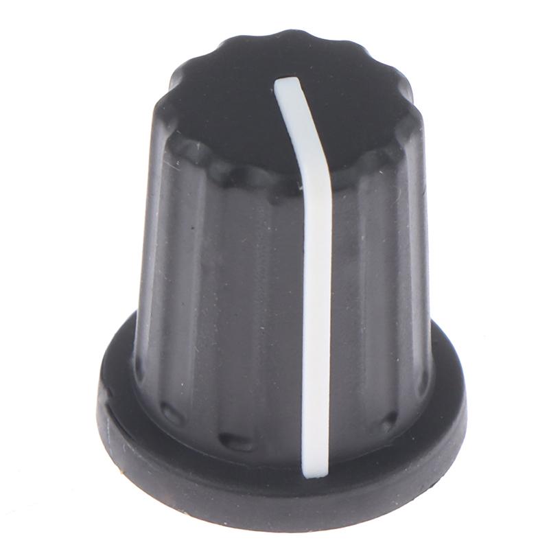 5 Stück Gummi Halbachsenknopf Potentiometer Encoderknopf 270 Grad D-förmig