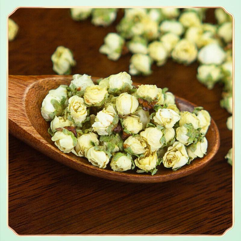 Premium Green Calyx Plum Herbal Medicine White Plum Dried Flower Tea