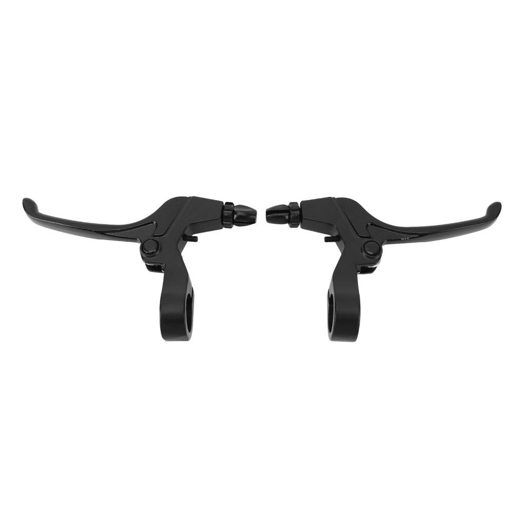 1 Pair 22.2 Diameter Bike Brake Lever Black Bike Brake Level Handles Bike Maintenance