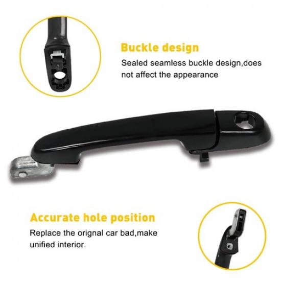 Front Side Left Driver Exterior Fit Door Outside Handle 2006-2011 Hyundai Accent