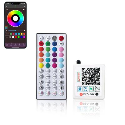 Contrôleur de lumière RGB musical Bluetooth 44 touches pour e-commerce