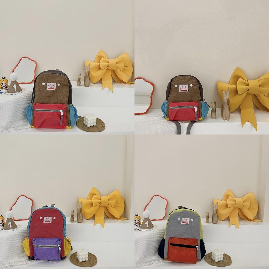 Childrens Casual Schoolbag Nylon Durable Shockabsorbing For Toddlers