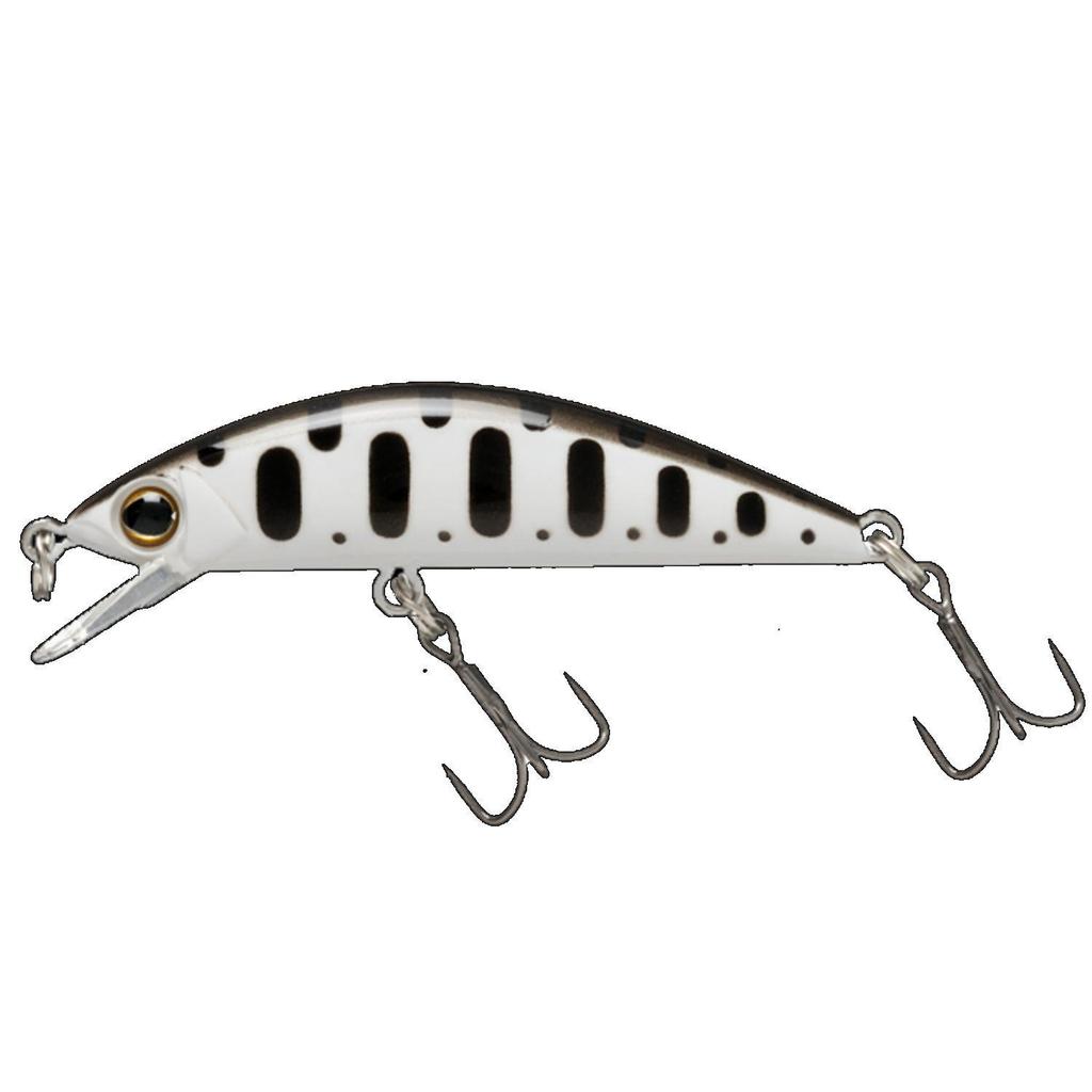 JACKALL Minnow Tricolor HW 67mm Black and White Yamame 6.3g