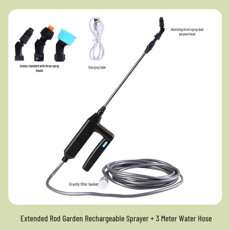 

Portable Rechargeable Shoulder-Mounted Electric Sprayer for Pest Control, Watering, Disinfection, and High-Pressure Gardening
