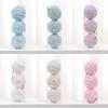 8CM Macaron Color Foam Christmas Ball Set - Creative Holiday Decorations