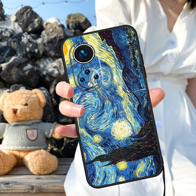 

Van Gogh Starry Night Case For Honor Magic 8 Pro 5 6 7 Lite 50 70 90 200 400 Win RT X8b X8c X9a X9b X9c X9d Cover Honor Magic6 Pro
