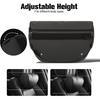 HOPON 2025 Upgrade Headrest Pillow For Tesla Model 3 Model Y With Adjustable Strap,Fits All Vehicles,Car Neck Pillow With Leather,For