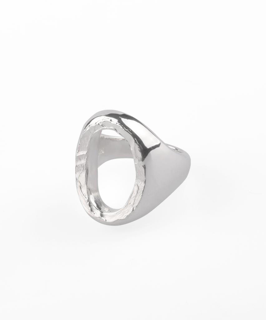 Boldiere Oval Texture Ring_ R27