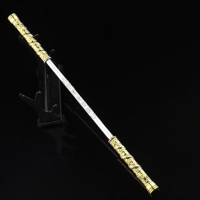 Schwarz Wukong Sun Wukong Magischer Goldener Stab Spiel Anime Stil Metall Antiker Stil Schwerter Geburtstagsgeschenke Spielzeug Kinder