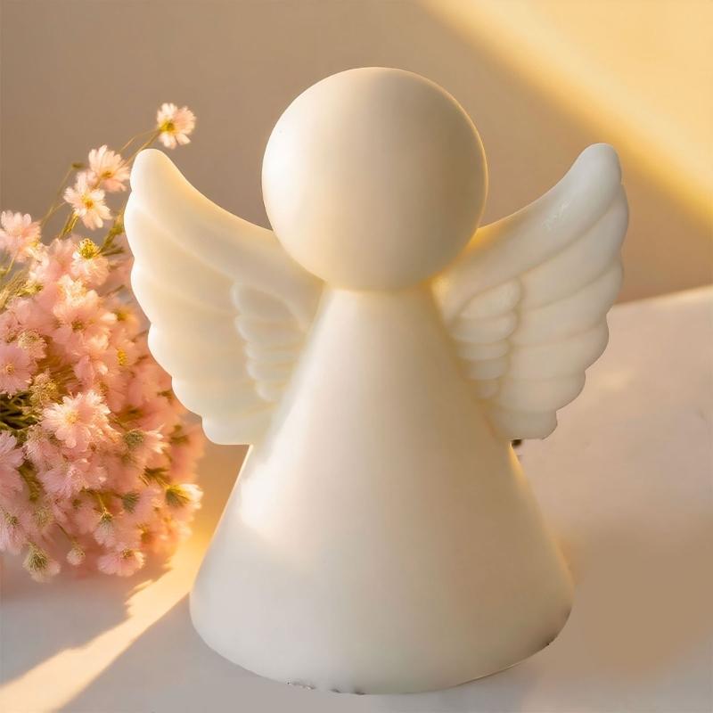 Reusable Silicone Angel Wing Mould for Fragrances Diffuser Craft Home Decoration Handmade Gift Art Creation