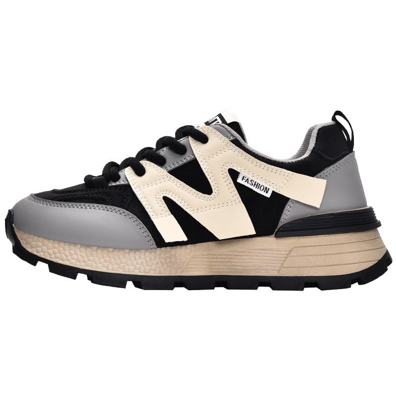 Herbst neue vielseitige Lauf-Sneaker Plateau Freizeitschuhe MIS-3474