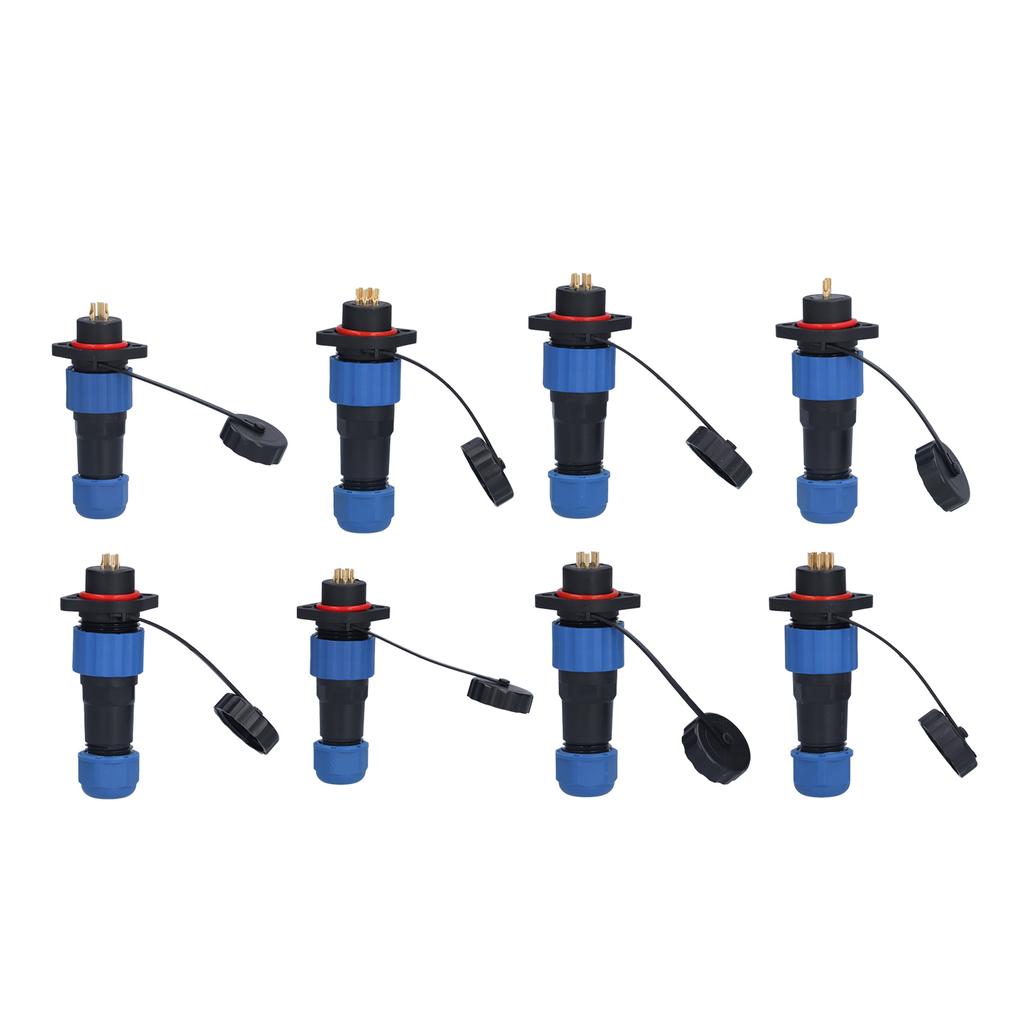 SP16 Flange Waterproof Aviation Plug Socket IP68 Male and Female Butt Joints Flange Waterproof Conne