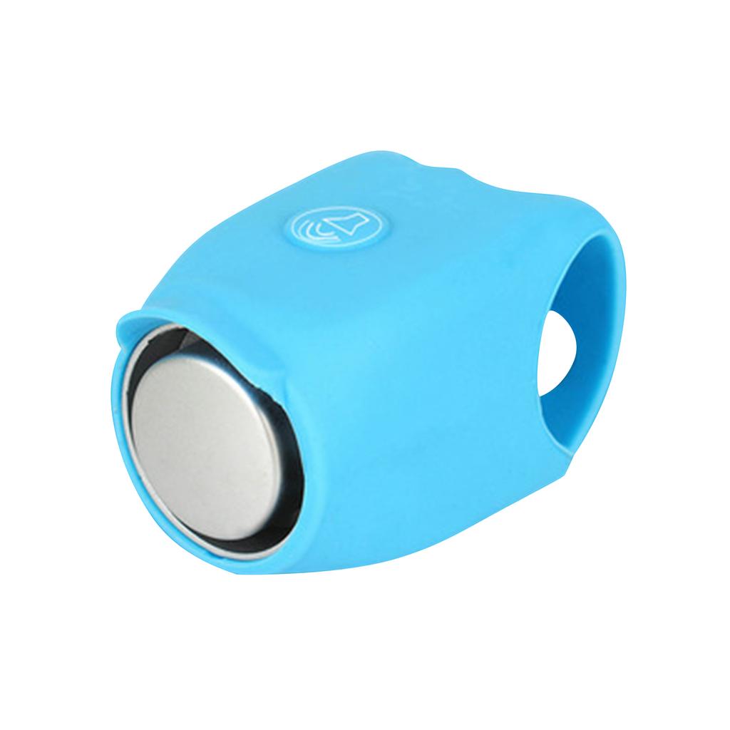 Bicycle Bell Electronic Bike Horn 120dB Waterproof Bike Bell Silicone Electric Bike Bell Bicycle