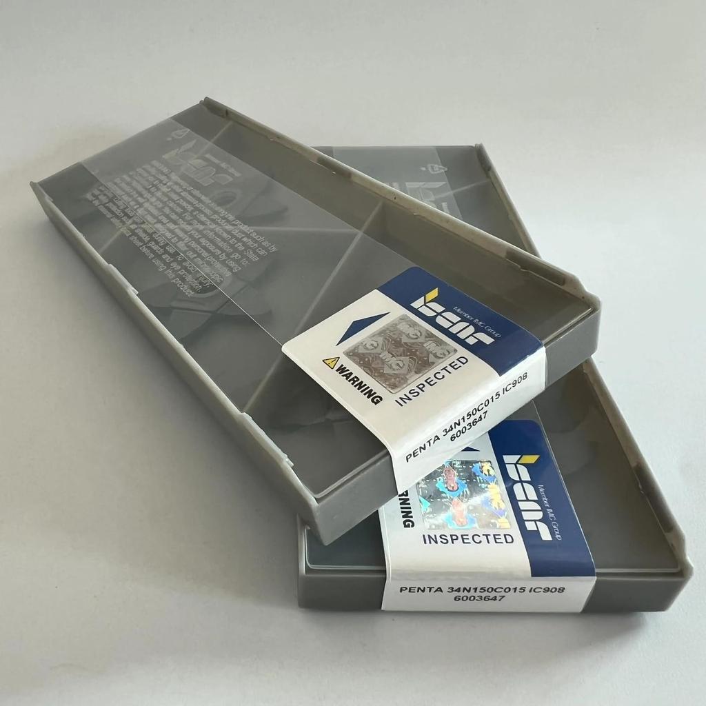 ISCAR / PENTA34N150C015 IC908 /Industrial indexable Carbide Inserts 4 Pcs