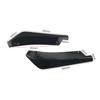 Universal Retrofit Car Rear Bumper Carbon Fiber Lip Diffuser Splitter Spoiler Scratch Protector Rear Corner Rear Llip Spoiler