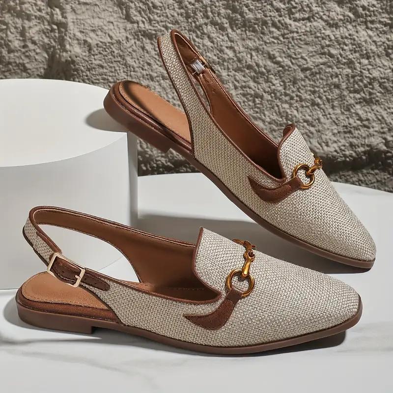 Fashion New Women Platform Sandals Flat Anti-slip Closed Toe Metal Shoes Women Outdoor Round Toe Wedge Sandals Women Sandalias De Mujer