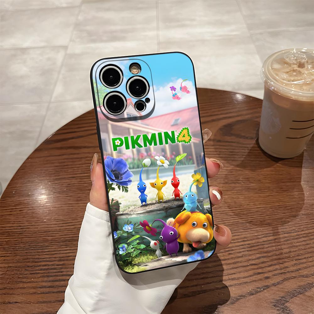 

Cartoon PIKMIN 4 Phone Case For 15 Pro Max Iphone 14 16 Pro Max 12 15 Plus 13 Pro 11 Xr X Xs Silicone Back Cover iPhoneXR