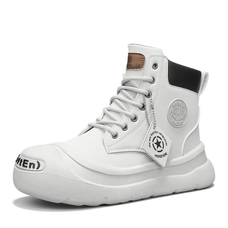 

Men s boots autumn and winter soft-sole non-slip casual boots fashion Joker outdoor boots youth comfort plus size tooling boots 46