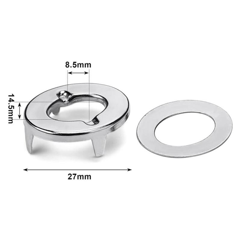 20PCS Turn Button Fastener With Eyelet Washer Kit for Boat Cover Canopy Fixing
