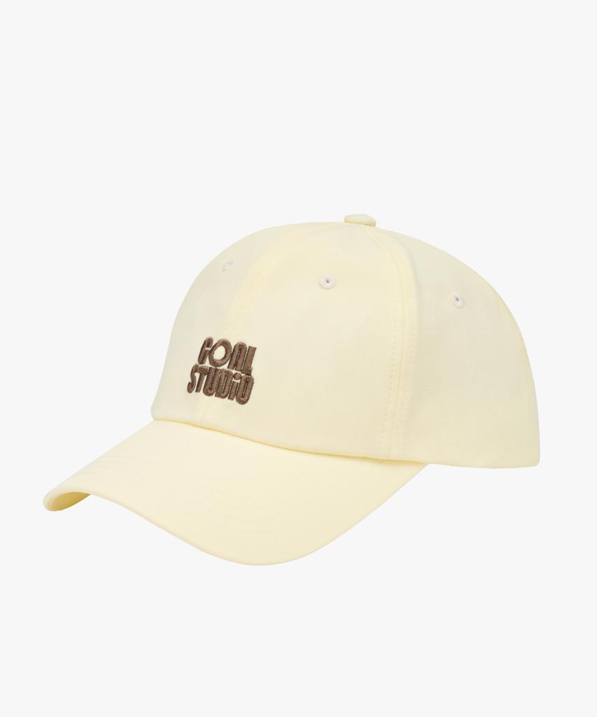 GOALSTUDIO Essential Logo Ball Cap-Cream
