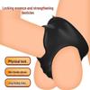 Silicone Non-Vibrating Men's Cock Ring - Four-Hole Design (HA-822)