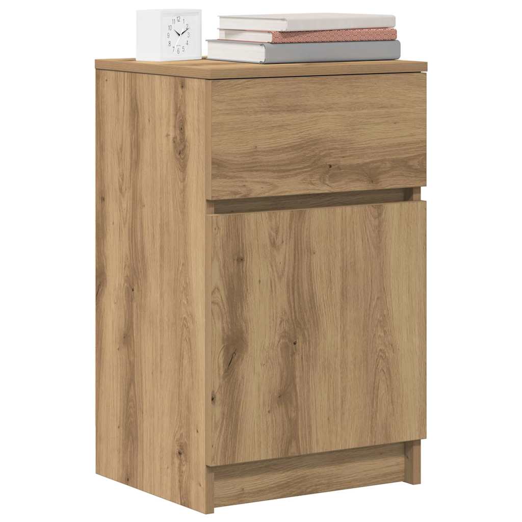 Nightstand Artisan Oak 39x35x65 cm Particleboard