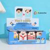 Creative Cartoon Bald Head Eraser - Cute Prank Gift for Students