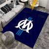 Navy Blue Carpet with OM Logo Suitable As a Non-slip Mat for the Living Room or Bedroom Sofa