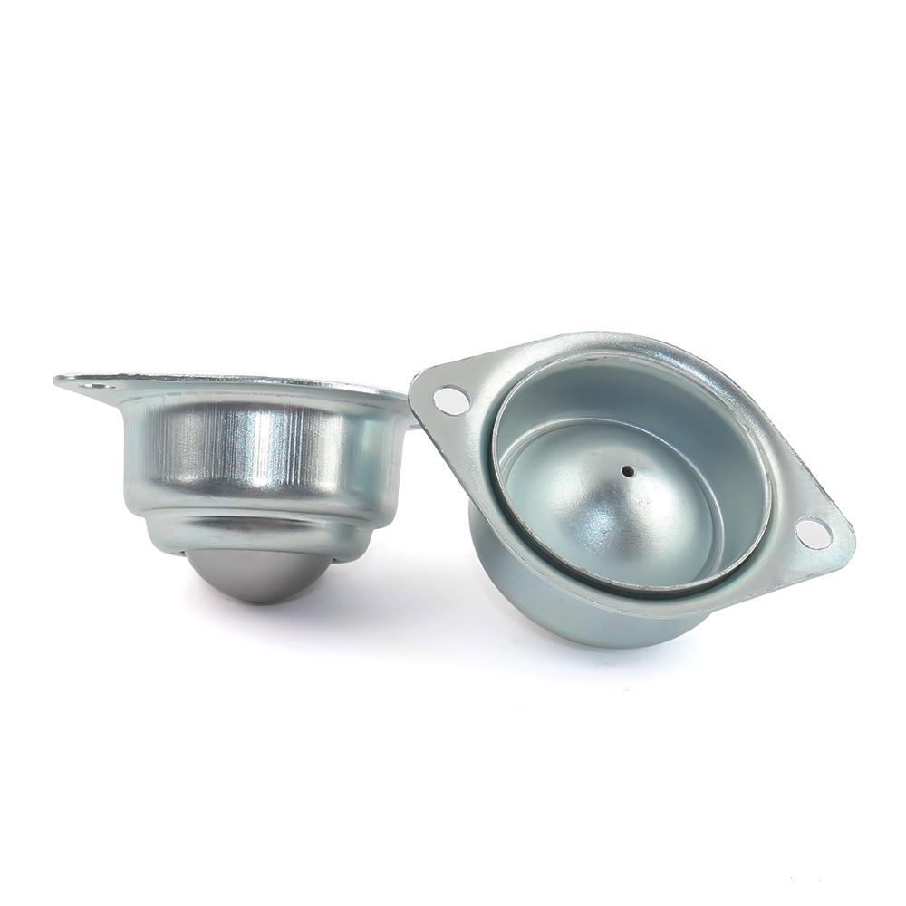 2pcs Flange Mounted Ball Caster, Omni-Directional Ball Bearing for Conveyor