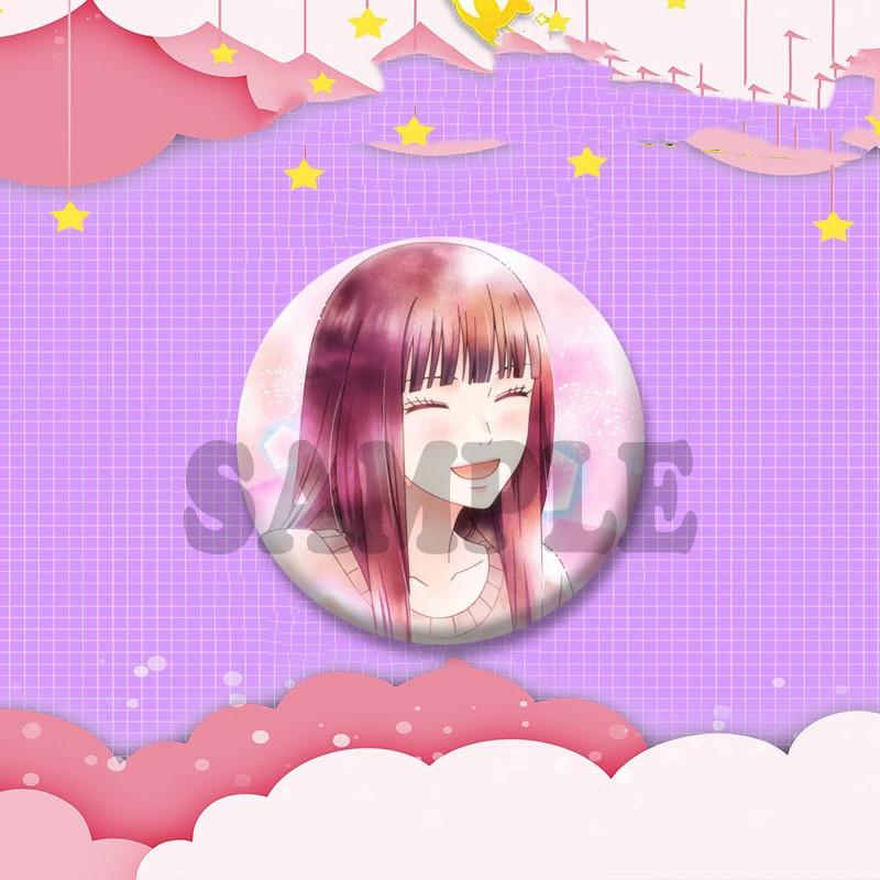 Cute Love Anime From Me To You Button Pins Sawako Kuronuma Shota Kazehaya Cartoon Badges Cosplay Brooch for Bag Hat  Accessories
