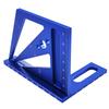 Upgrade Holzbearbeitungs-Messlineal Metrisch Zoll 3D Mehrwinkel-Aluminiumlegierung 22,5 30 45 60 67,5 90 Grad Winkelquadrat