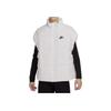 Nike Letter Logo Zipper Sleeveless Vest Women Vests Off-White FB7679-133