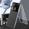 Custodia Integrale 360 per ZTE Nubia Z60 Ultra Custodia Vetro Temperato Copertura in Pelle per Nubia Z60Ultra Guscio Protezione Bordo a Doppia Faccia