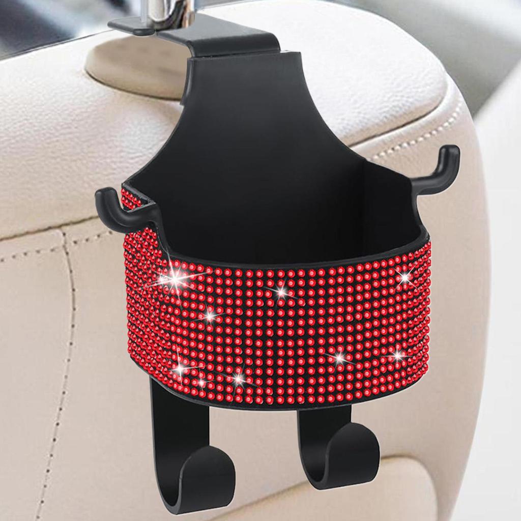Headrest Hooks For Car Interior Storage Cup Holder Purse Hanger For Car Daily Commuting Road Trip Travel Family Outing Vacation