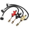 Universelle Motorrad-Hinterradbremspumpe Hydraulischer Hauptzylinder für ATV 50-250CC Pit Dirt Bike Suzuki Honda Yamaha