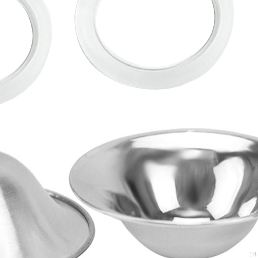 2 Stück Stillzubehör Brustwarze Wiederverwendbare Mund Stillbecher für